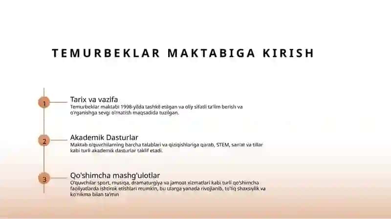Temurbeklar maktabi 2