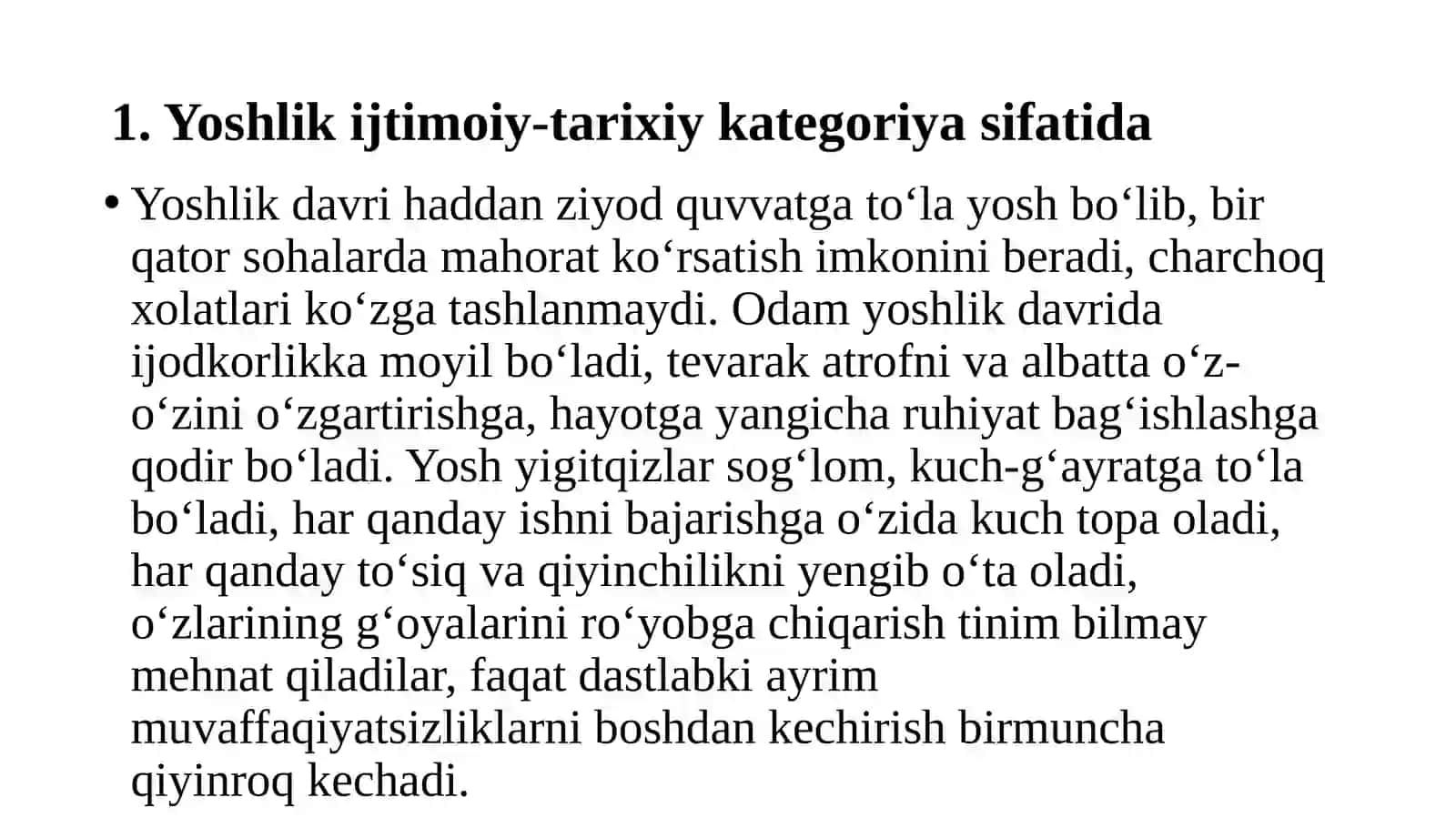 YOSHLIK DAVRI 2