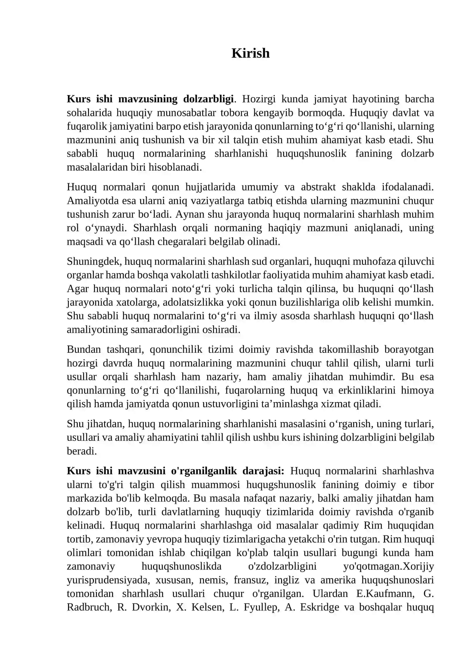 Huquq normalarini sharhlash usullari 2