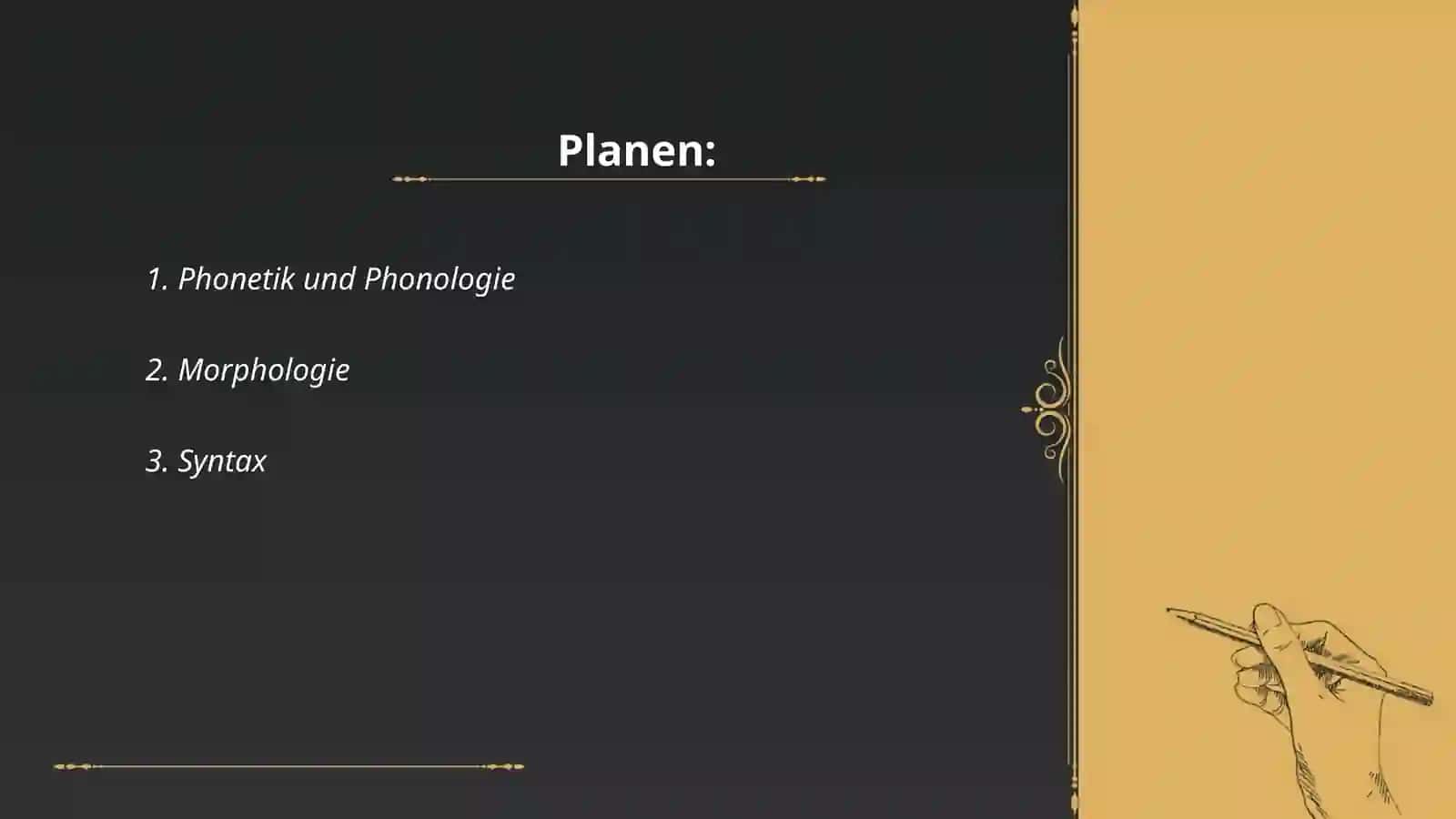Phonetik und Phonologie 2
