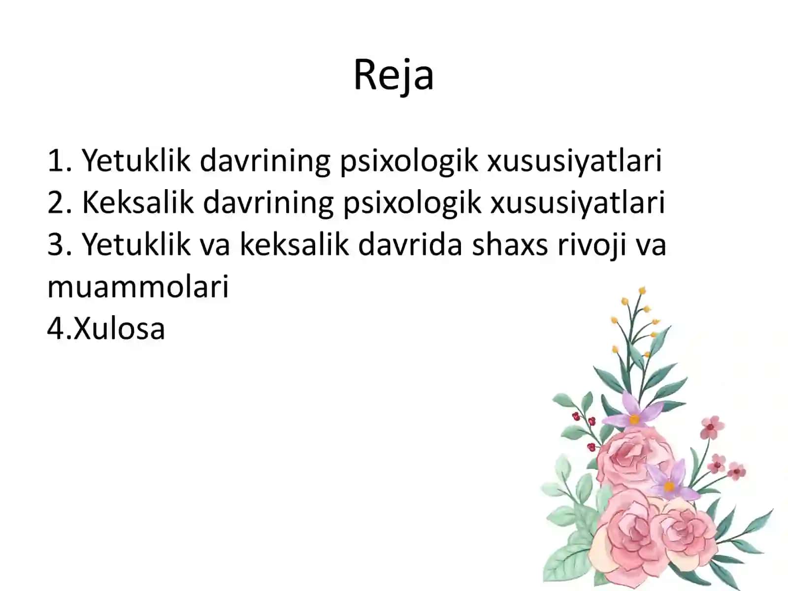 Yetuklik va keksalik davrining psixologik xususiyatlari 2