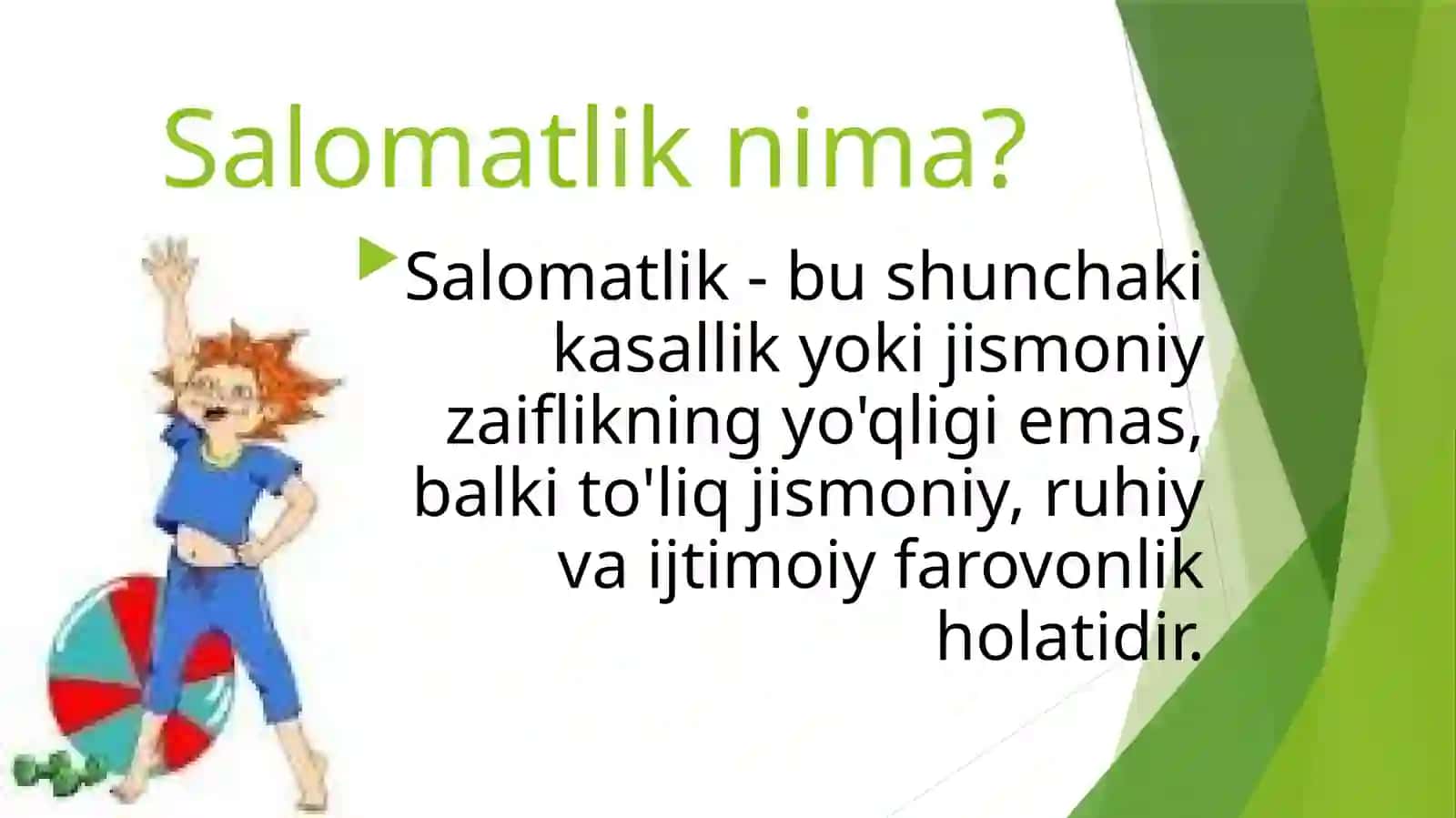 Sog'lom turmush tarzi 2