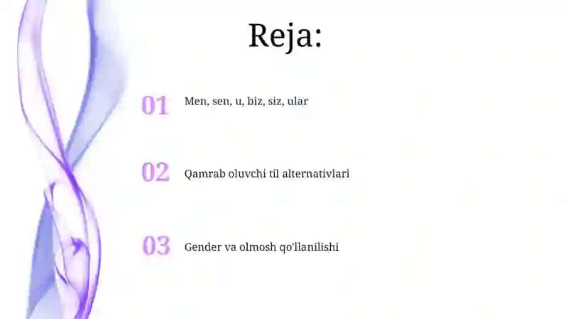 Qamrab oluvchi til alternativlari 2