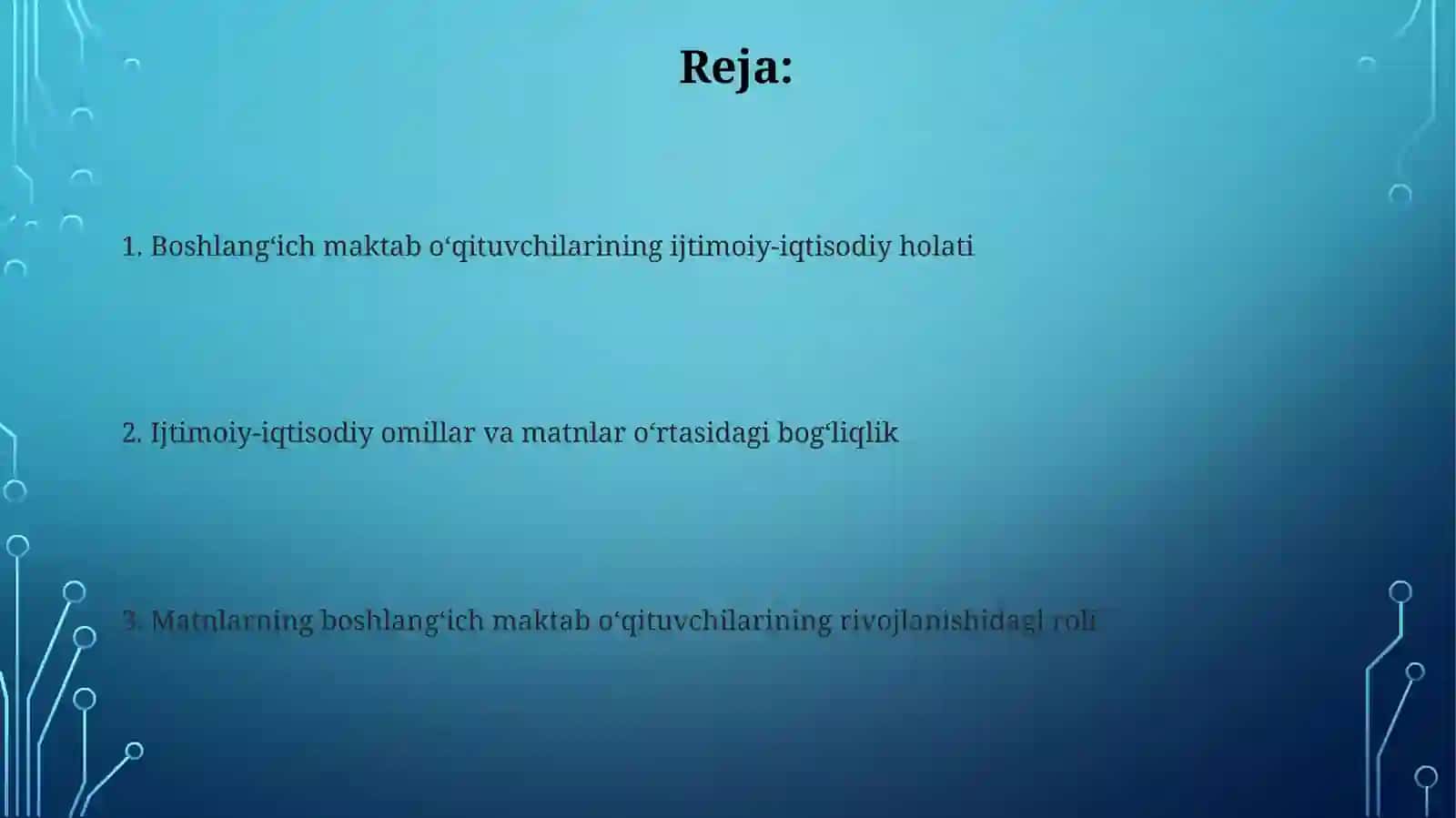 Matnlarning boshlangʻich maktab oʻqituvchilarining rivojlanishi 2