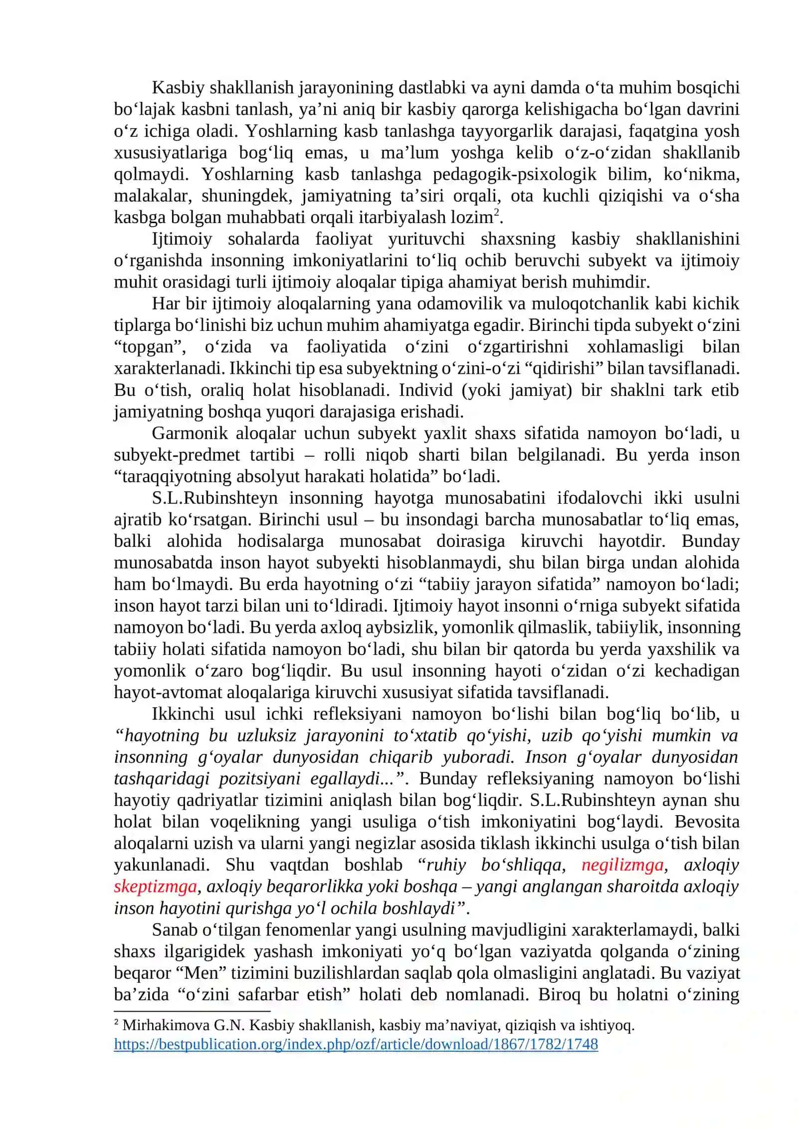 AKMEOLOGIK KOMPETENSIYALARNING SHAKLLANISHI VA RIVOJLANISHI 2