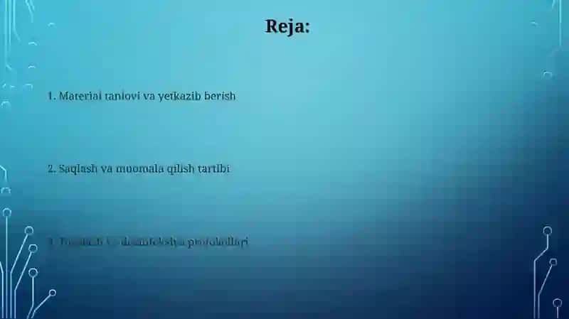 Gigiena: O'quv materiallari 2