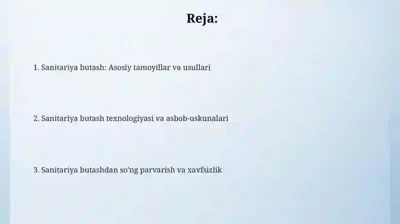 Sanitariya butash 2