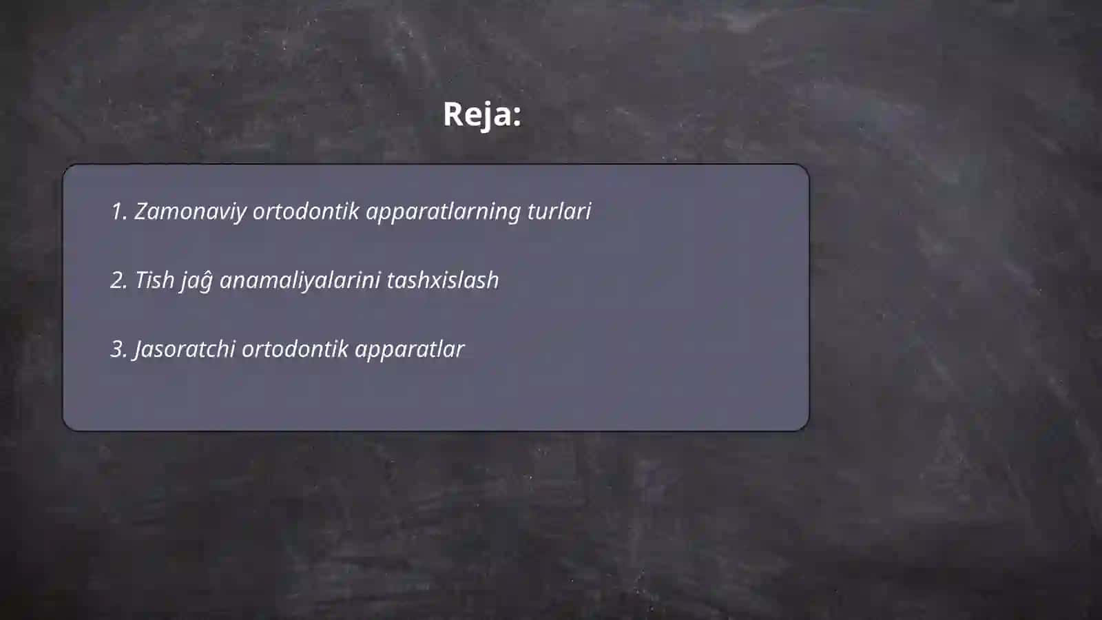 Zamonaviy ortodontik apparatlar bilan tish jaĝ anamaliyalarini davolash 2