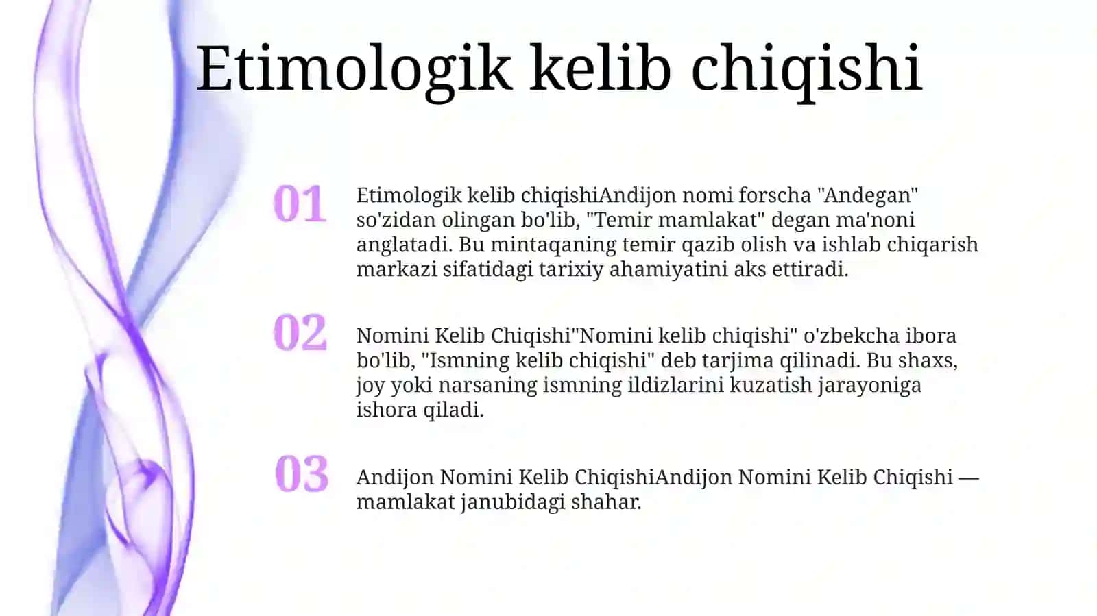Andijon Nomini Kelib Chiqishi 2