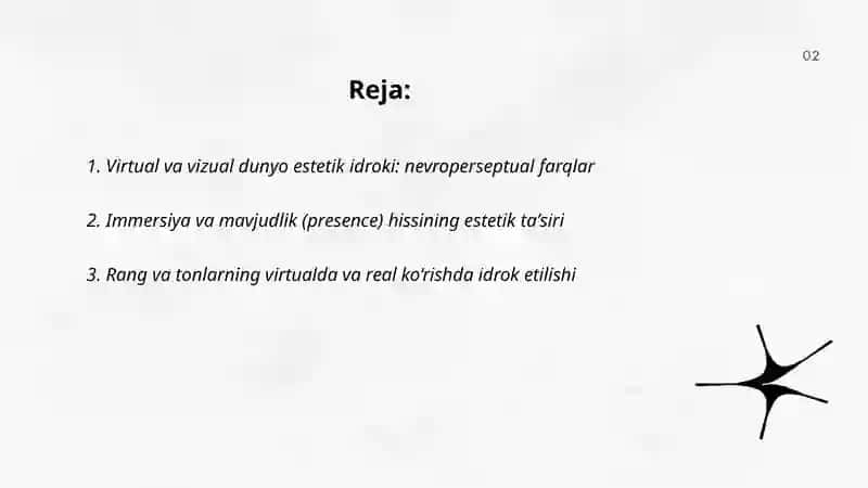 Olamni virtual va vizual estetik idrok etishning farqlari 2
