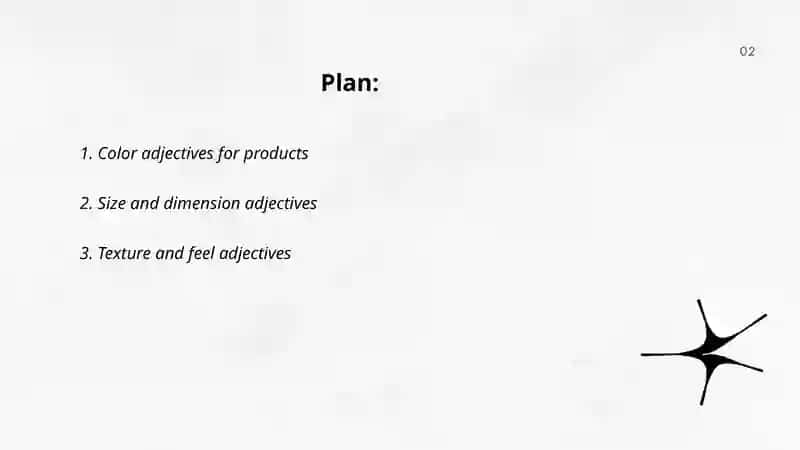 Describing products adjectives 2
