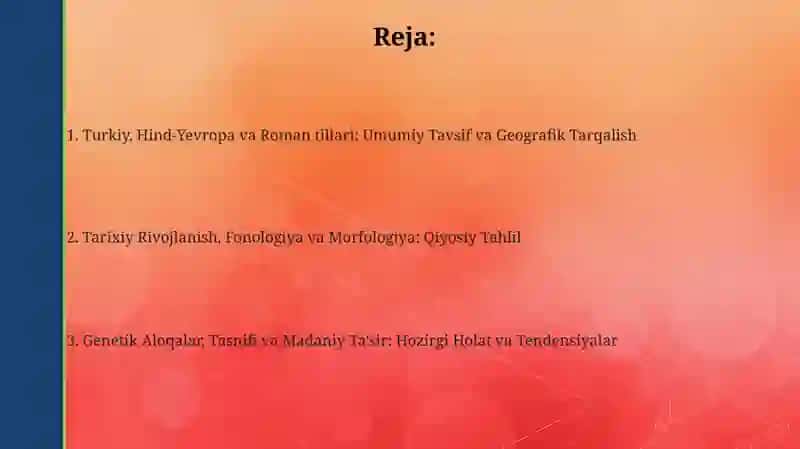 Tiloilalari. Hind-yevropatillarioilasi. Romantillari 2