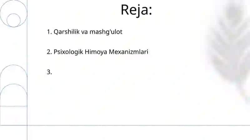 Psixologik Himoya Mexanizmlari 2