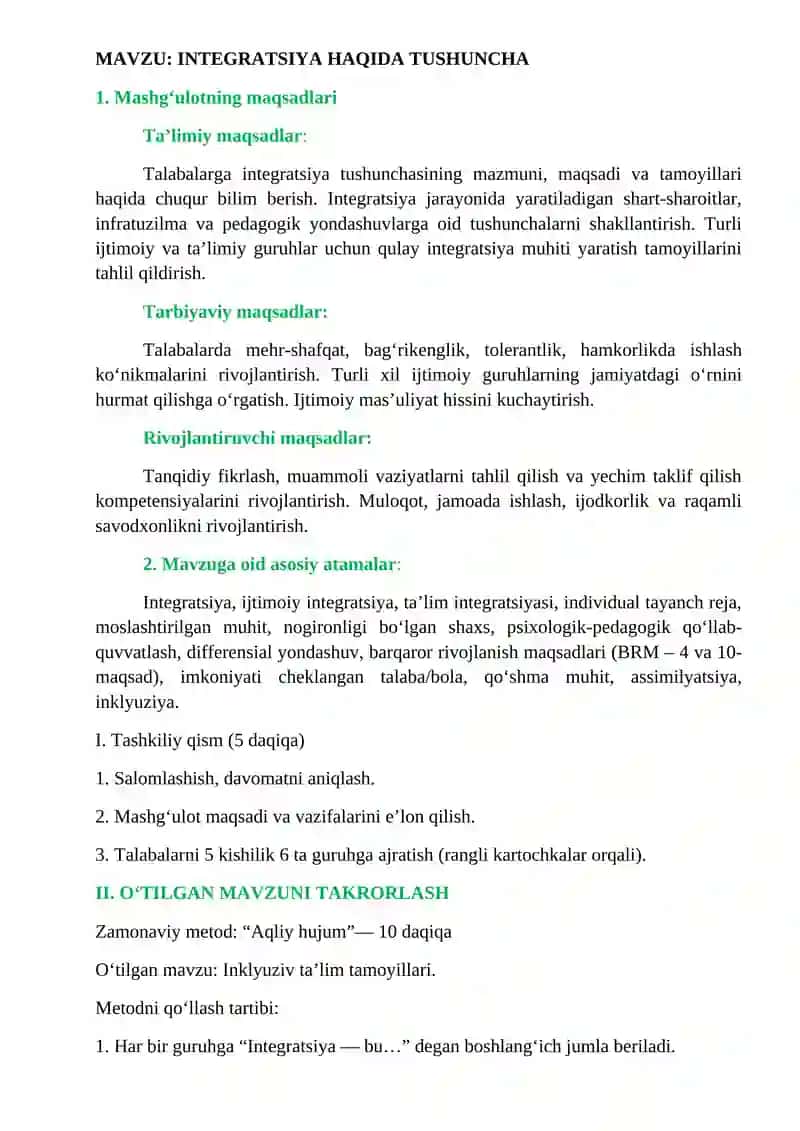 INTEGRATSIYA HAQIDA TUSHUNCHA 2