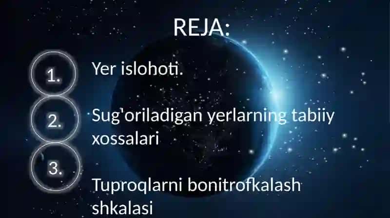Sug'oriladigan yerlarni sifat baholash va uning qishloq xo‘jaligidagi ahamiyati 2