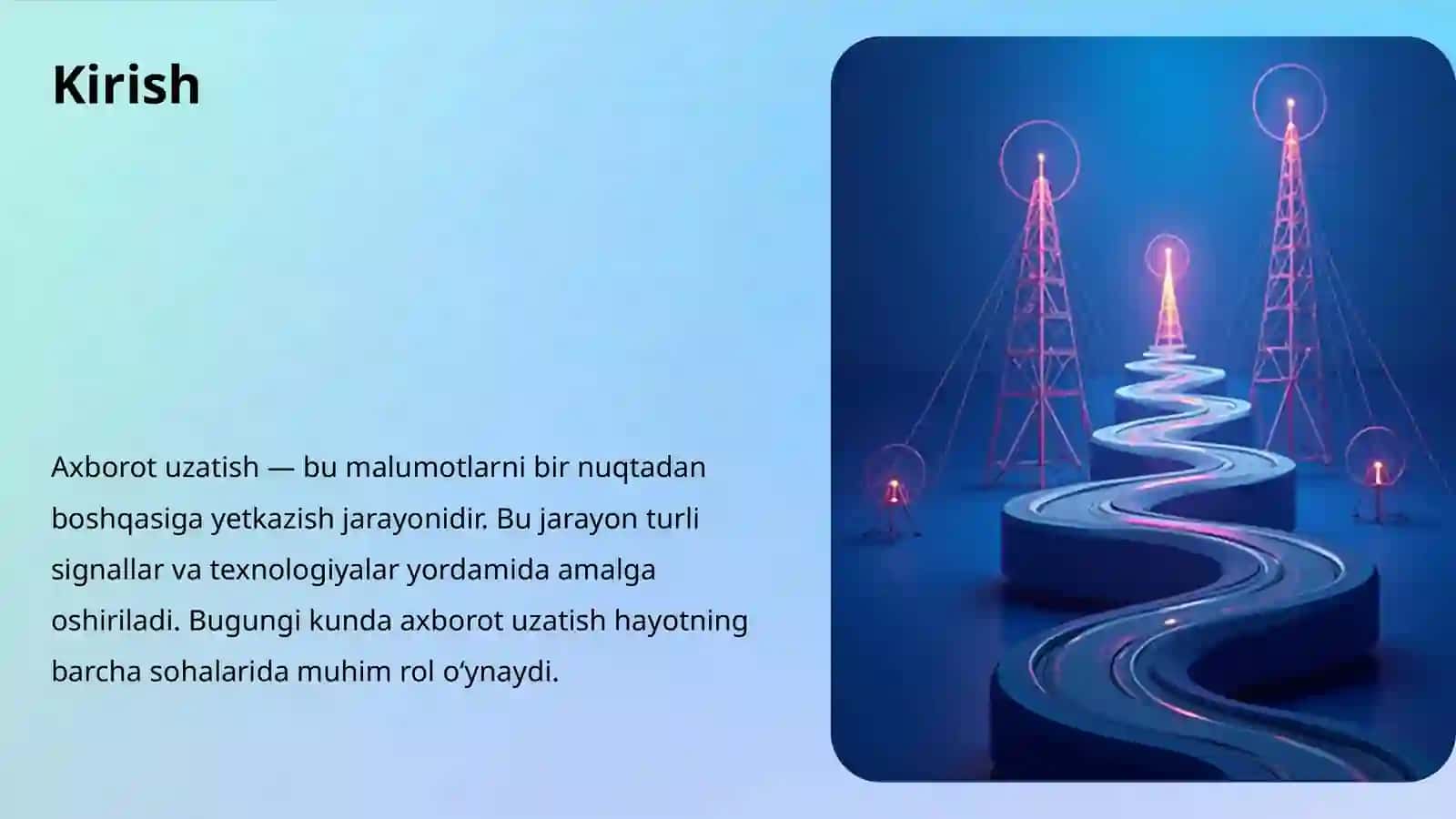 Axborot uzatish 2