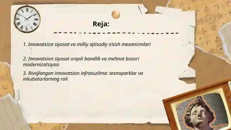 Innаvatsion siyosat va milliy iqtisodiy o‘sish mexanizmlari 2