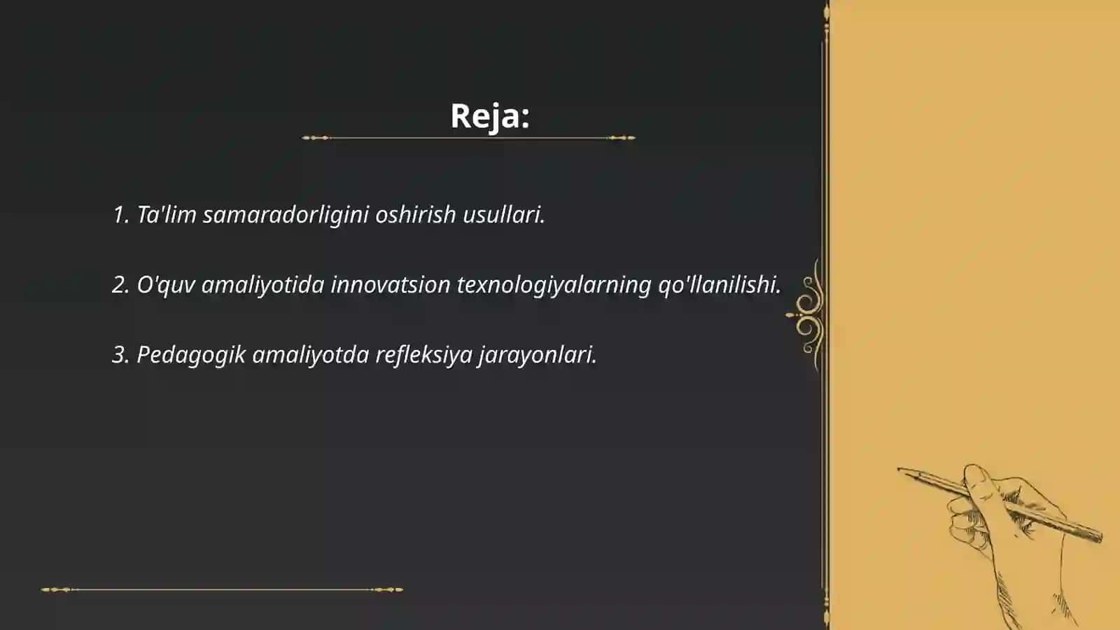 Talabalarni umumta'lim maktablarda tashkil etiladigan o'quv va pedagogik amaliyotga tayyorlash 2