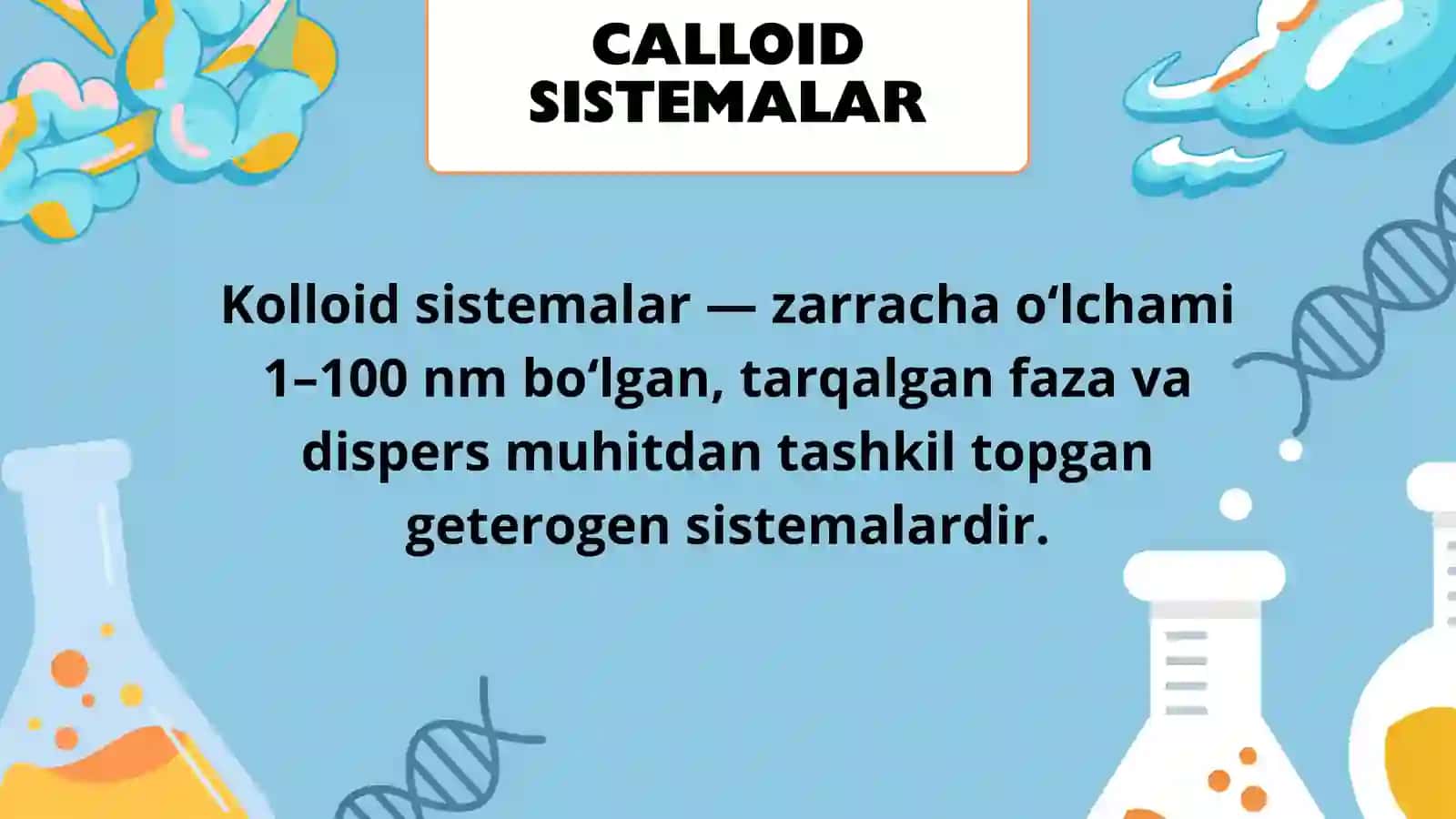 KALLOID SISTEMALARNING MALEKULYAR-KINETIK VA SPESIFIK XOSSALARI 2