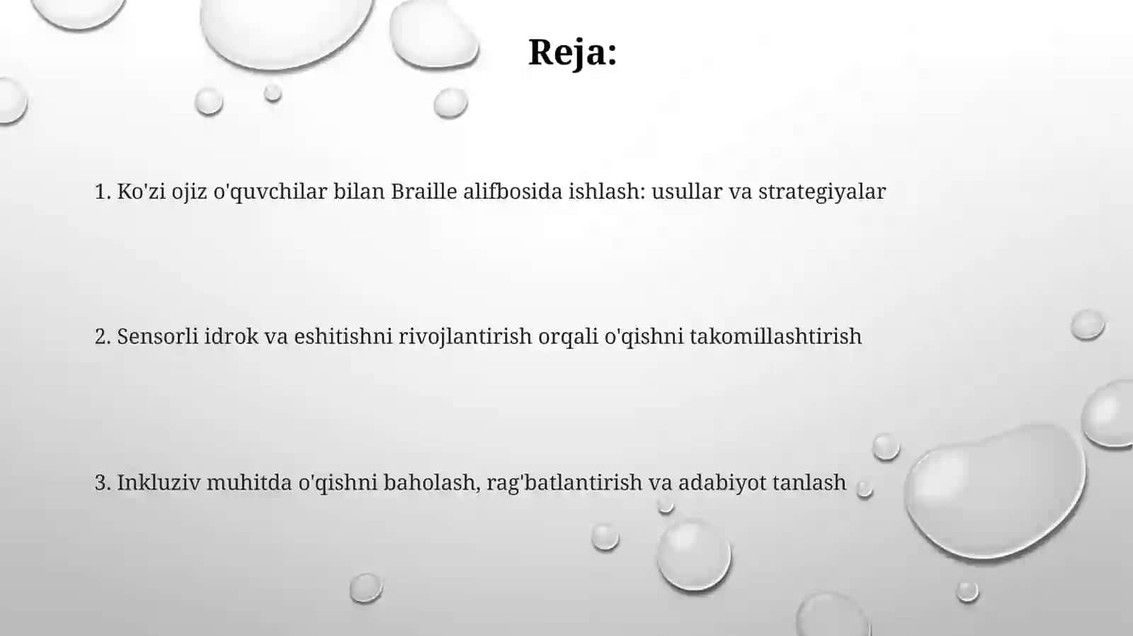 Kar oʻquvchilar maktabida oʻqish darslarining oʻziga xosligi 2