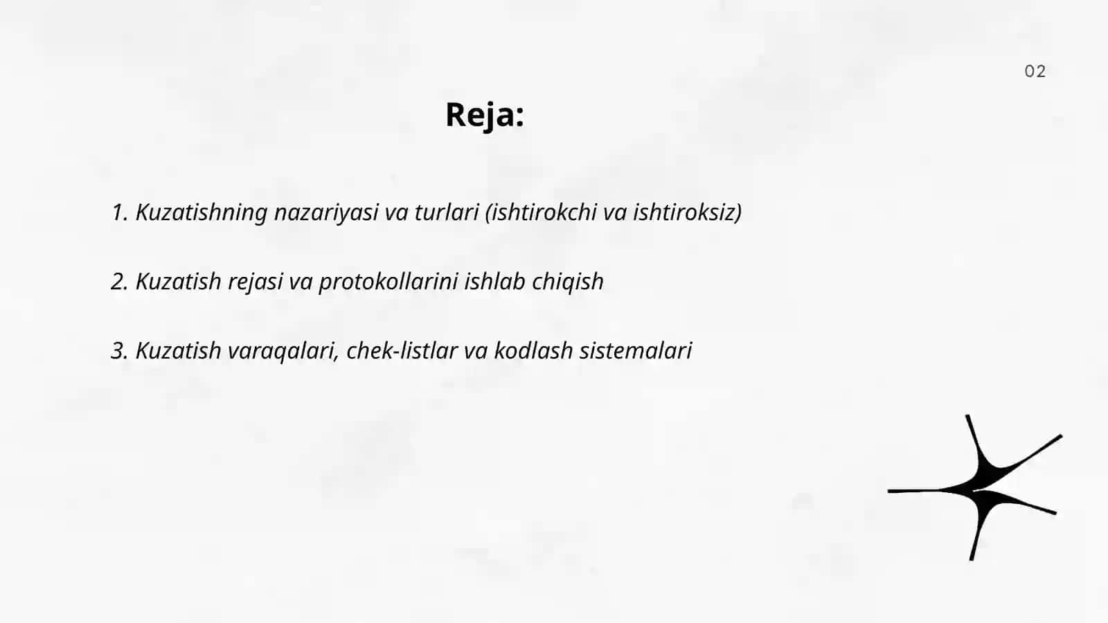 Pedagogik tashxisning noeksperimental metodlari 2
