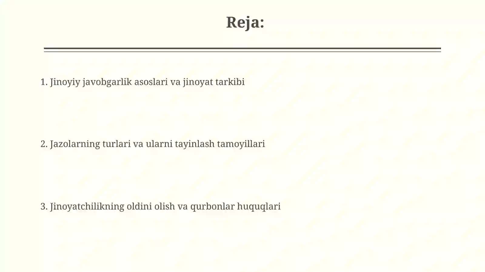 Jinoyiy javobgarlik vajazotizimi 2