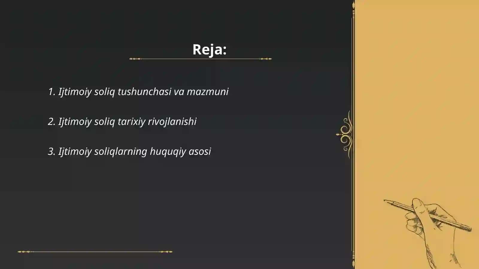 Ijtimoiy soliqning nazariy va huquqiy asoslari 2