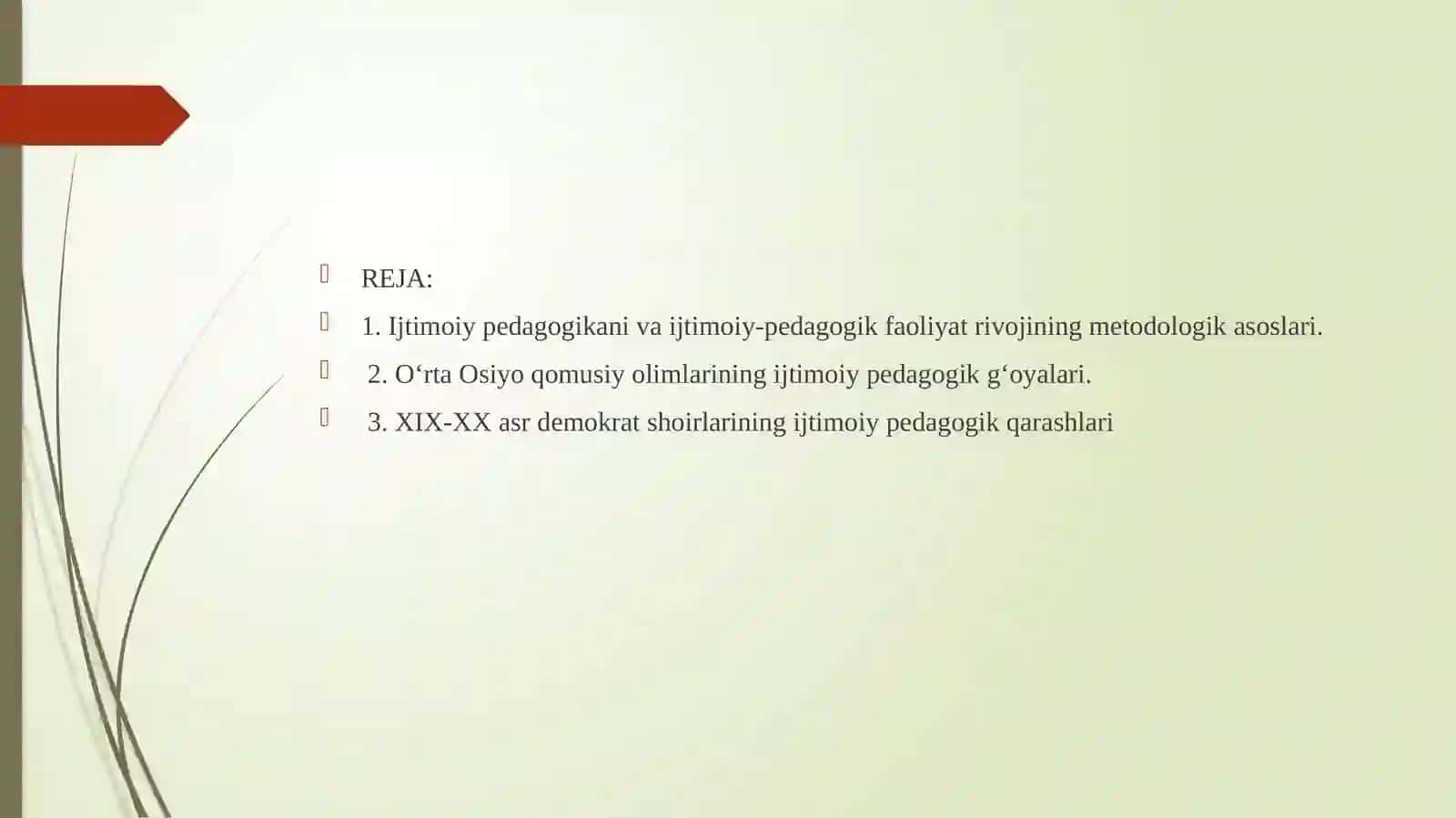 IJTIMOIY PEDAGOGIKA RIVOJLANISHINING MADANIY TARIXIY ASOSLARI 2