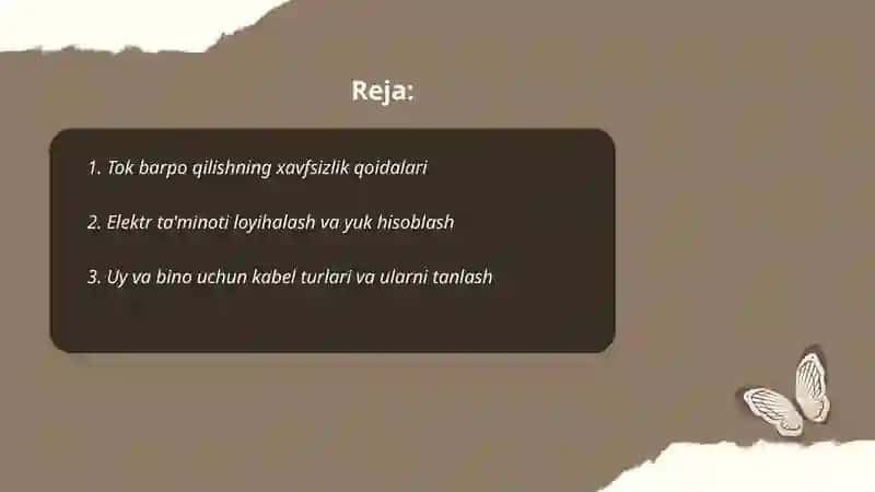 Tok barpo qilish 2