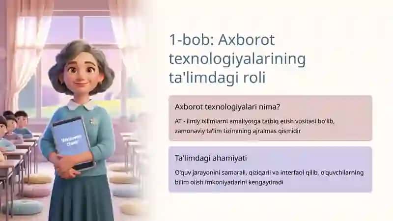 Axborot texnologiyalari va innovatsion interfaol usullar 2