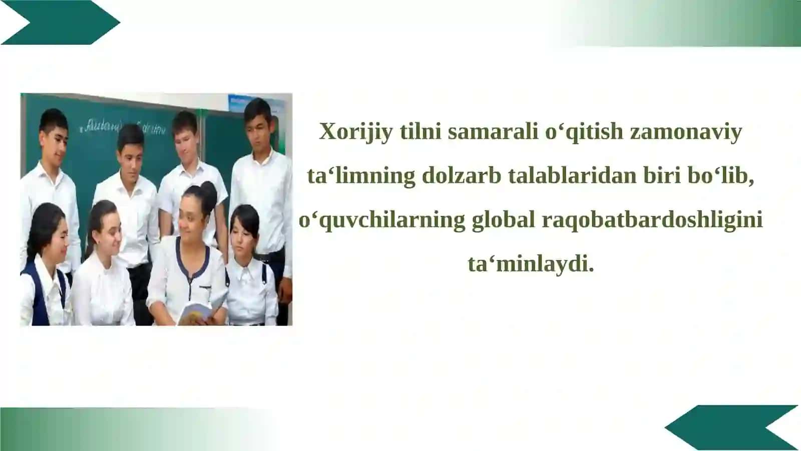 Xorijiytilnio‘qitishdasamaraliamaliyotlarnimaktabgaintegratsiyaqilishyo‘llari 2