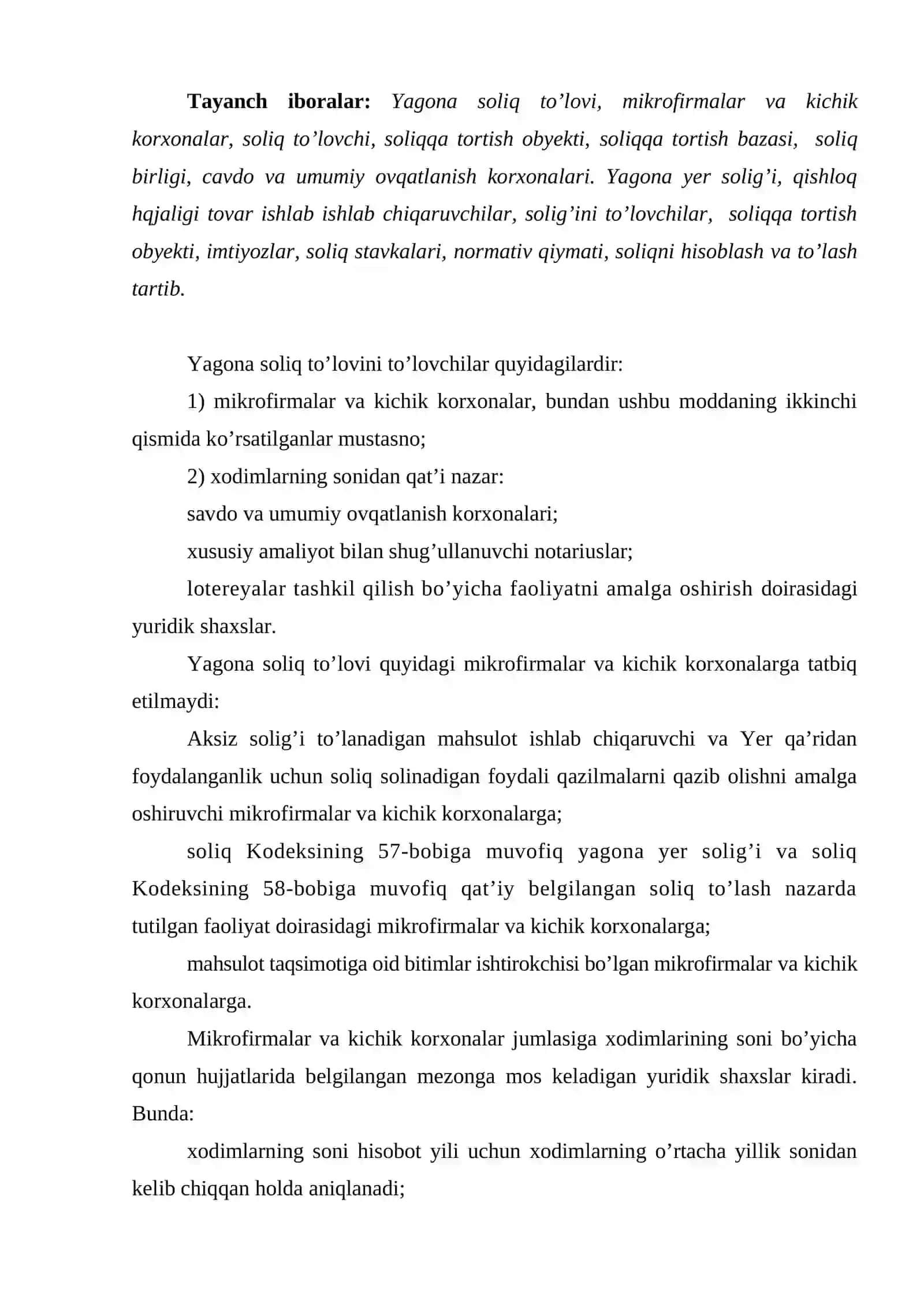 Soddalashtirilgan soliq solish tizimi 2