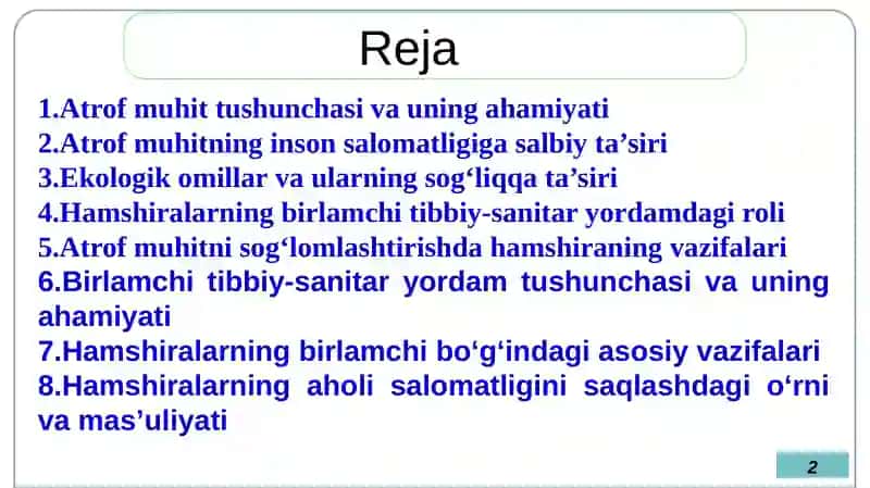 Atrofmuhit, uning salbiy ta’siri 2