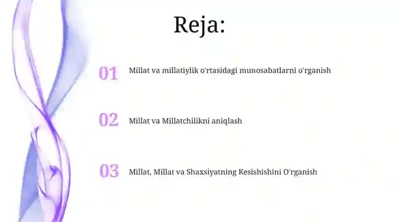 Millat, Millat va Shaxsiyatning Kesishishini O'rganish 2