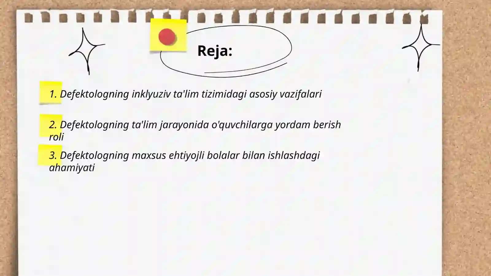 Inklyuziv taʼlim tizimida defektologning oʻrni va vazifalari 2