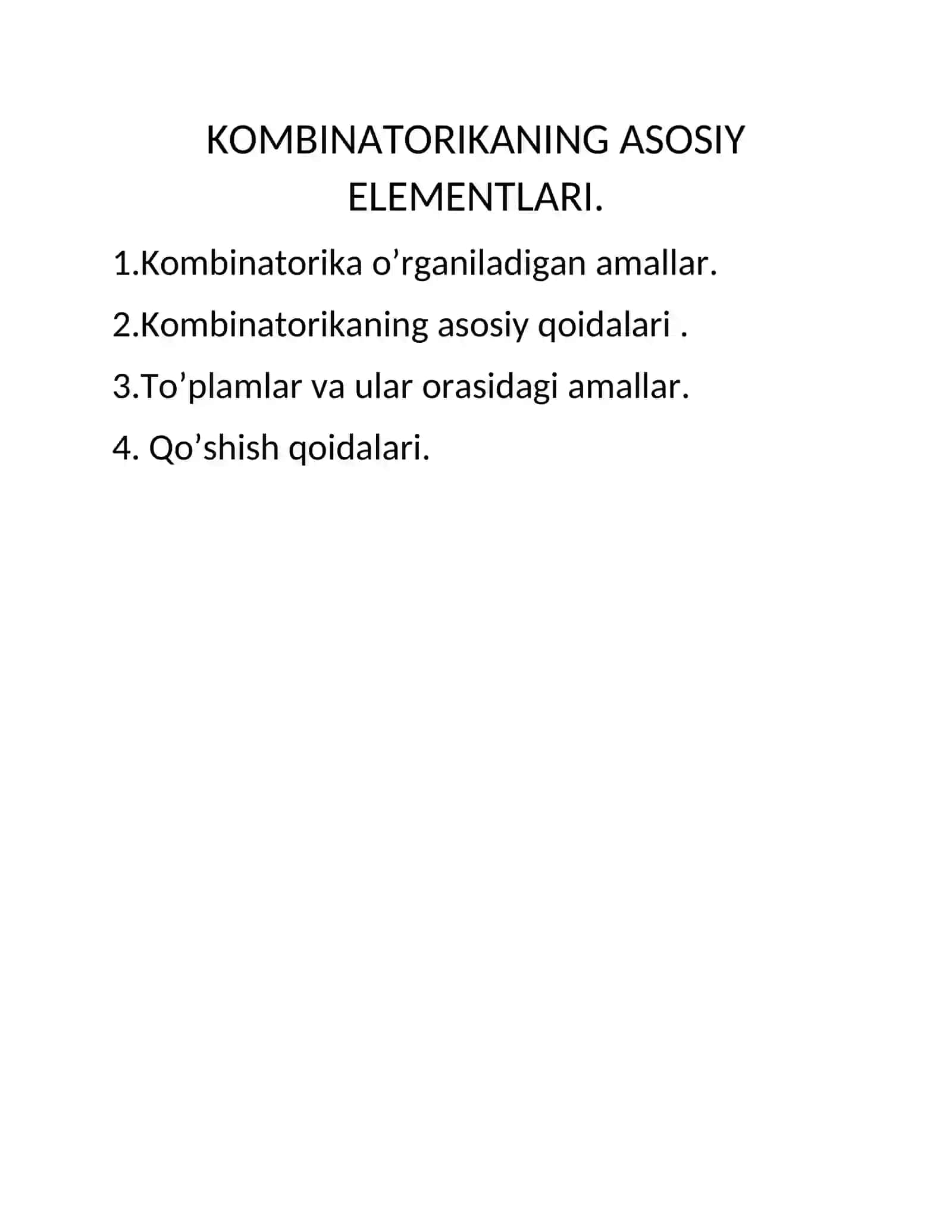 DISKRIT MATEMATIKA VA MATEMATIK MANTIQ FANIDAN MUSTAQIL ISHI 2