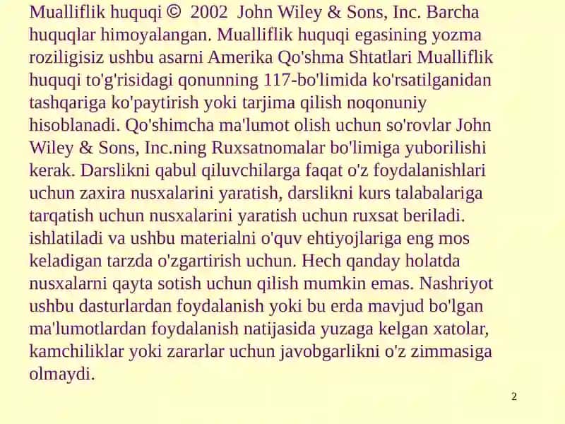Ma'lumotlar kommunikatsiyalariga kirish 2