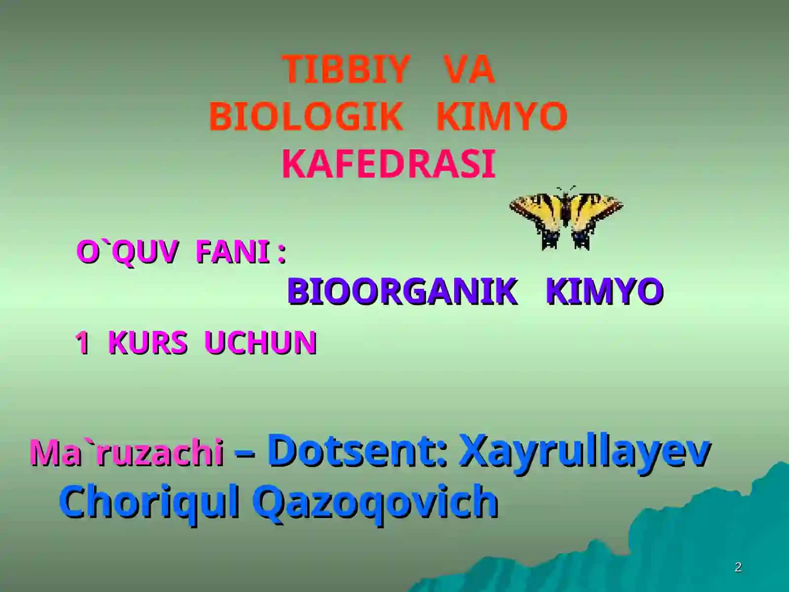 LIPIDLAR. SOVUNLANADIGAN LIPIDLAR 2