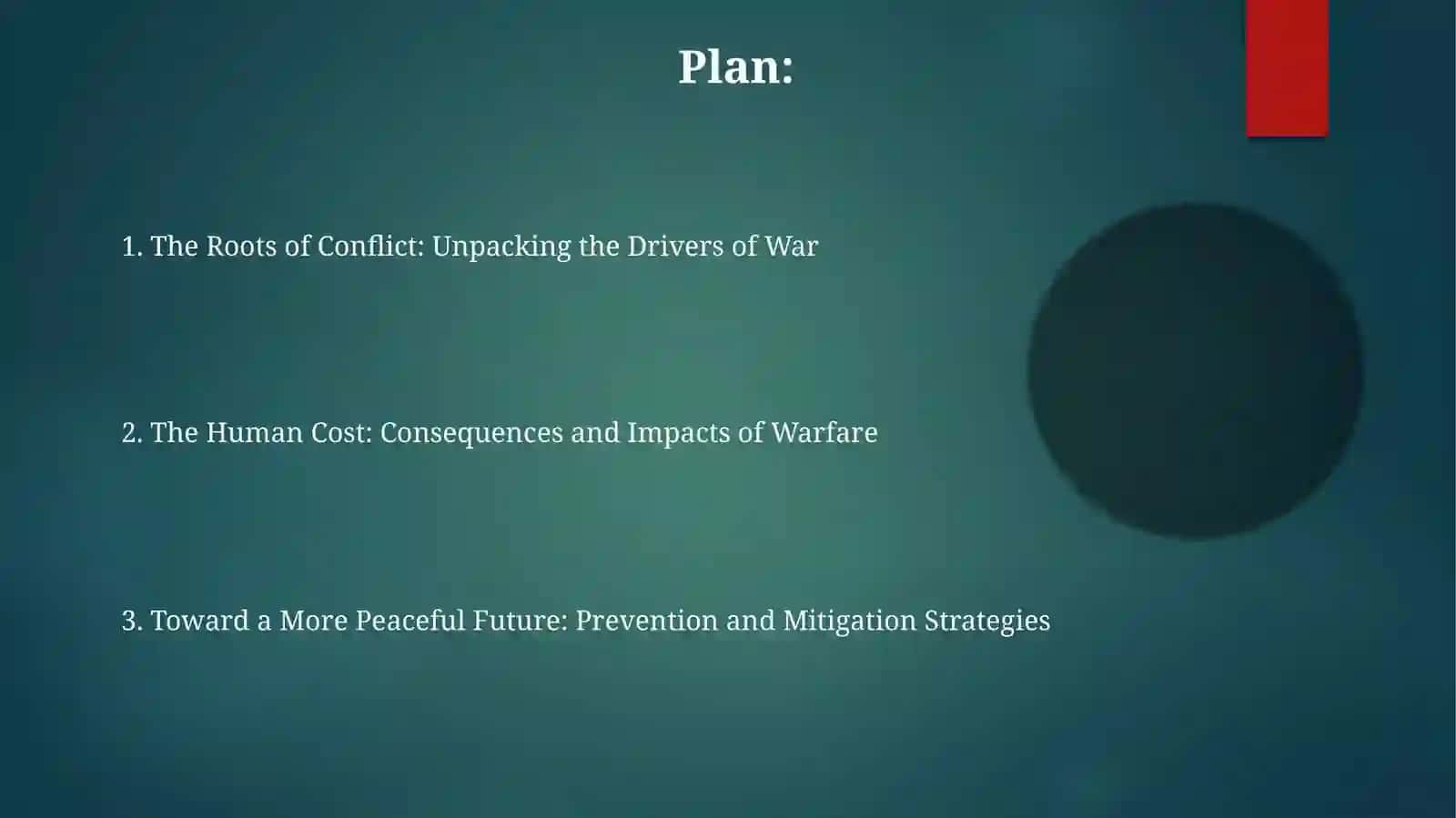 The Roots of Conflict: Unpacking the Drivers of War 2