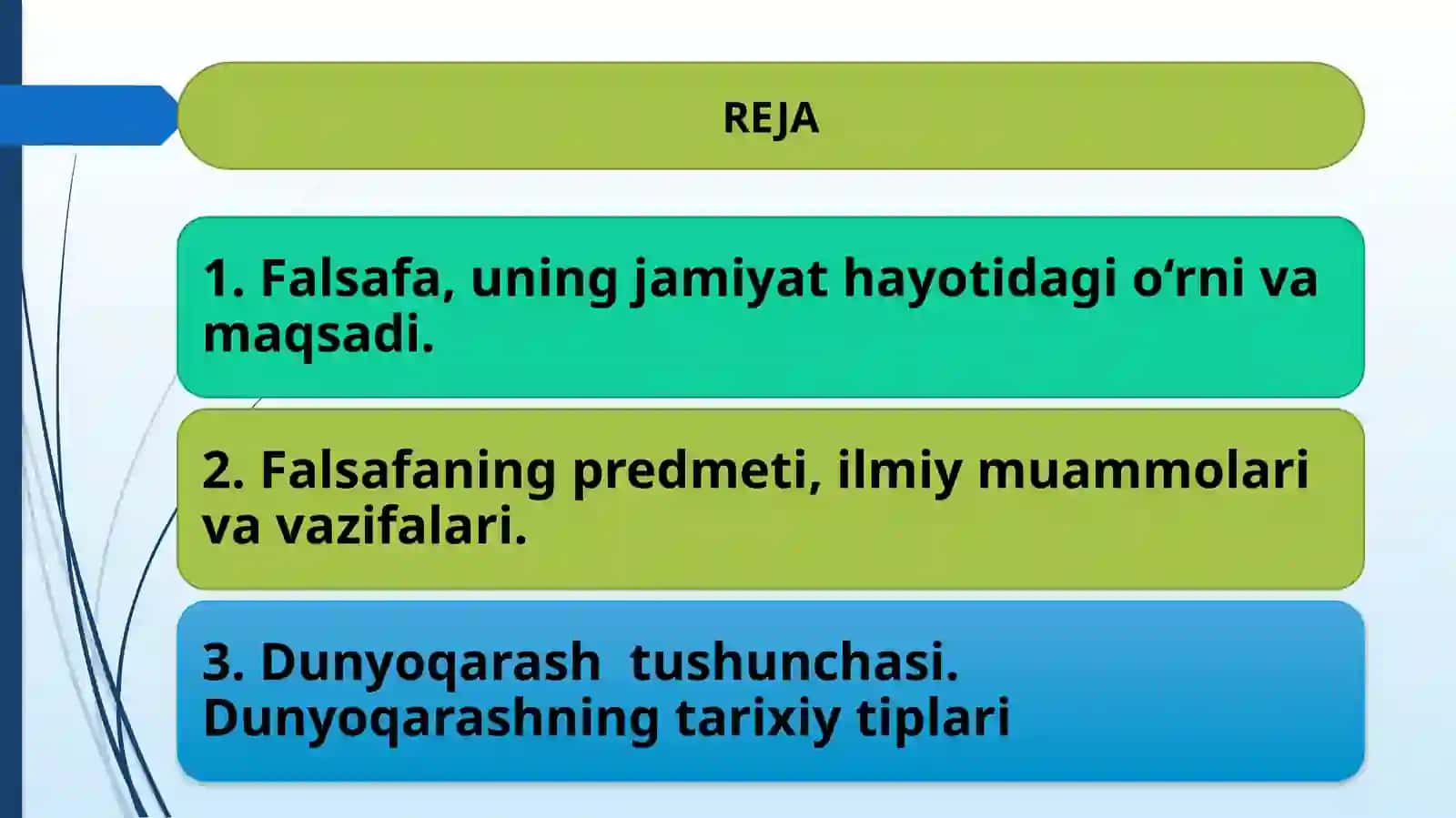 Falsafaning mohiyati va jamiyat taraqqiyotidagi roli 2