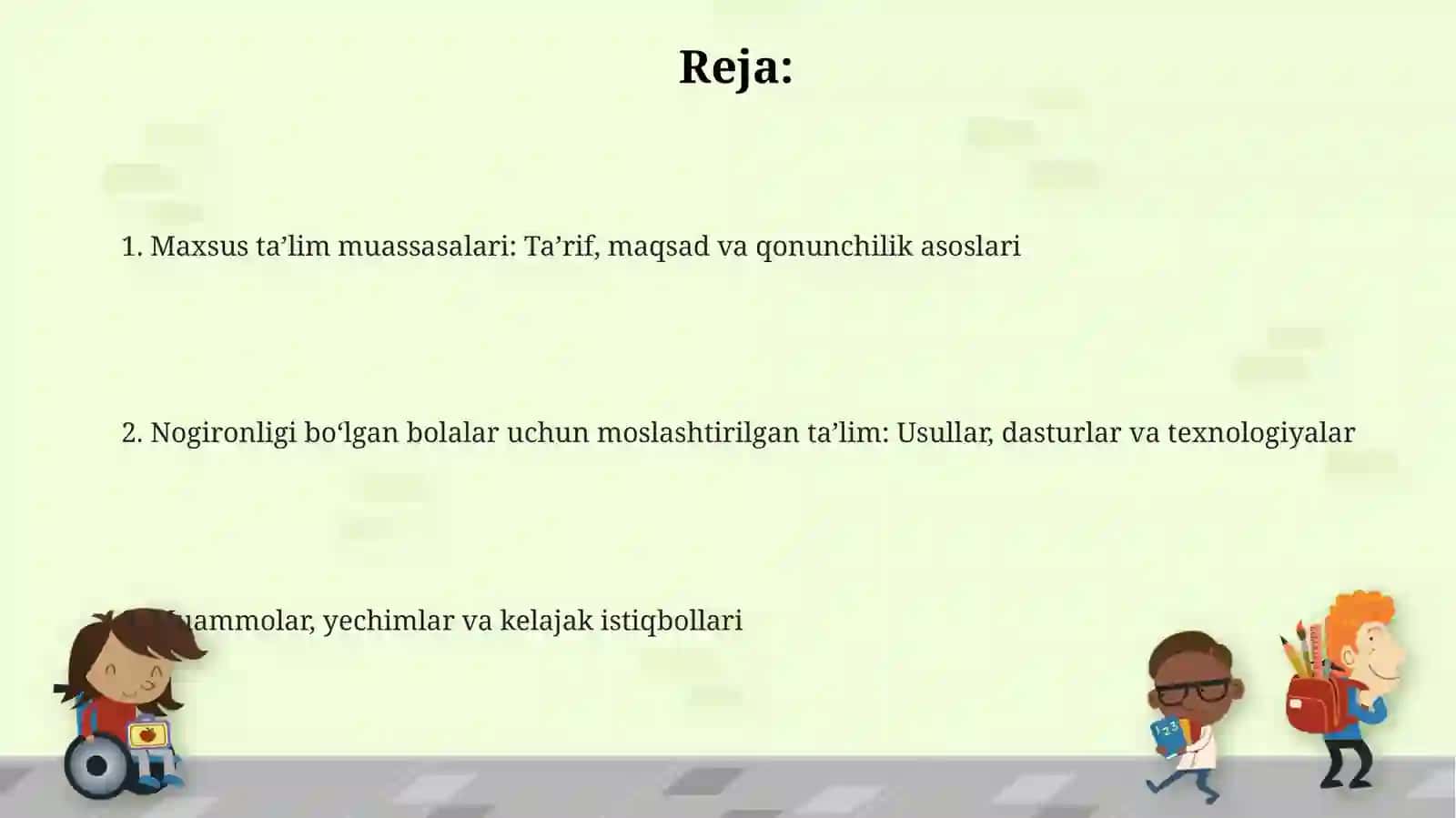 Maxsus ta’lim muassasalari 2