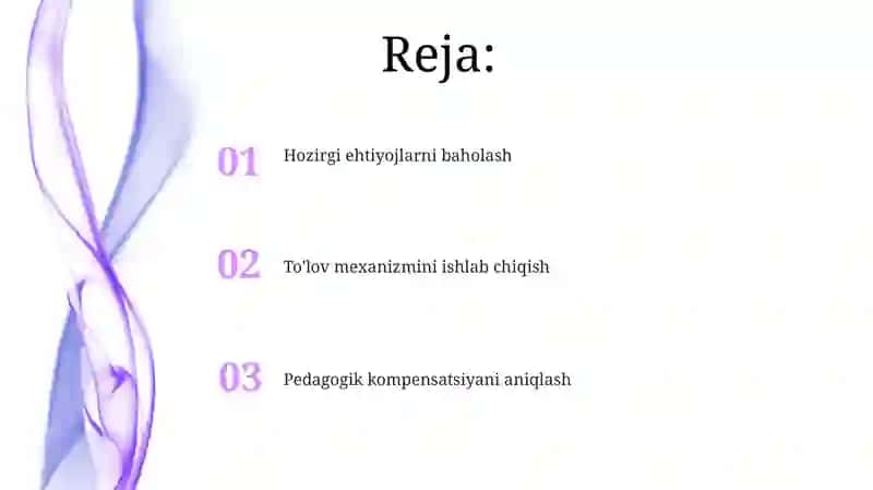 Mehrli maktab oʻqituvchilarining pedagogik kompensatsiyalarini shakllantirish 2