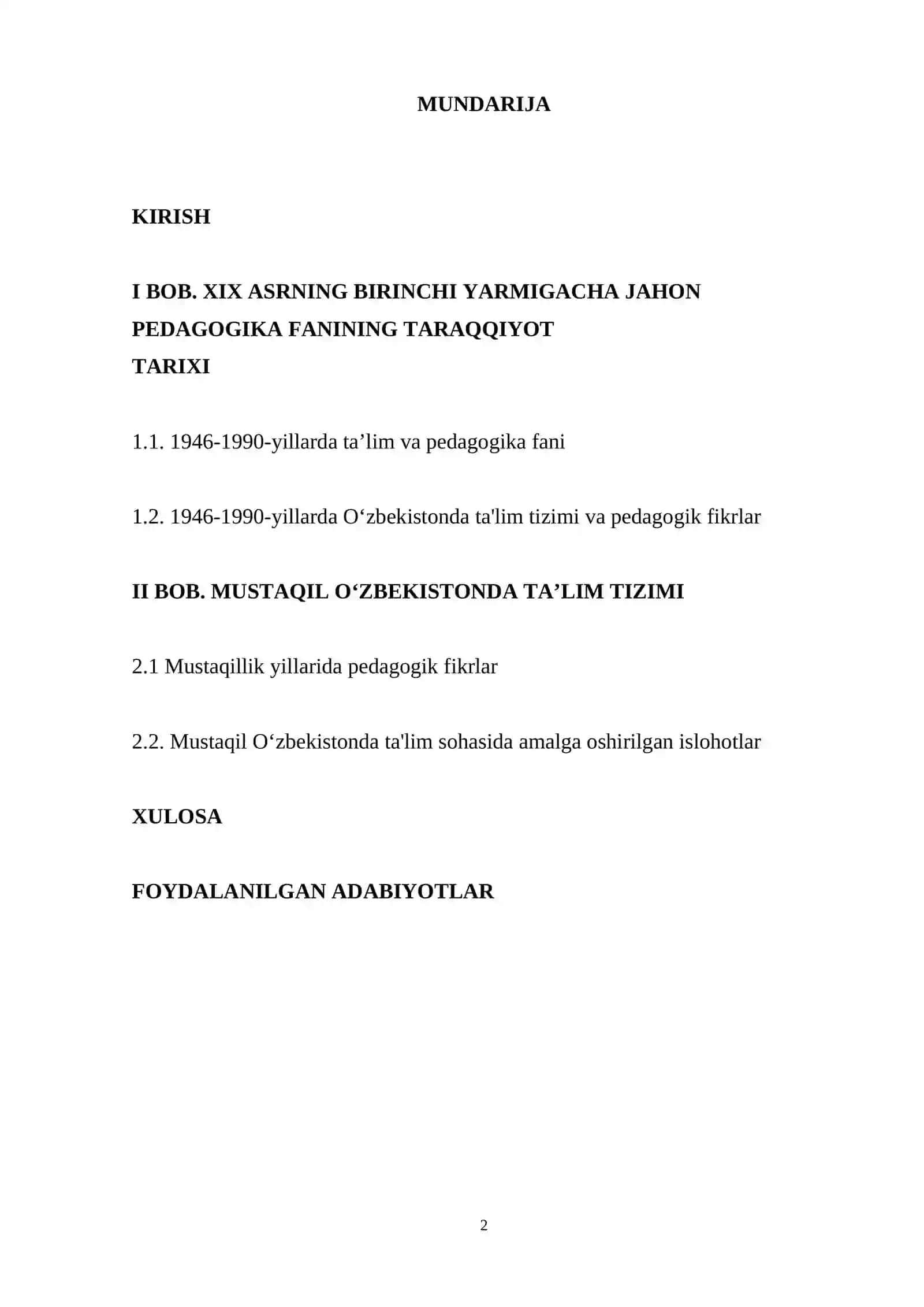 1946-1990 YILLARDA O‘ZBEKISTONDA TA’LIM VA PEDAGOGIK FIKRLAR 2