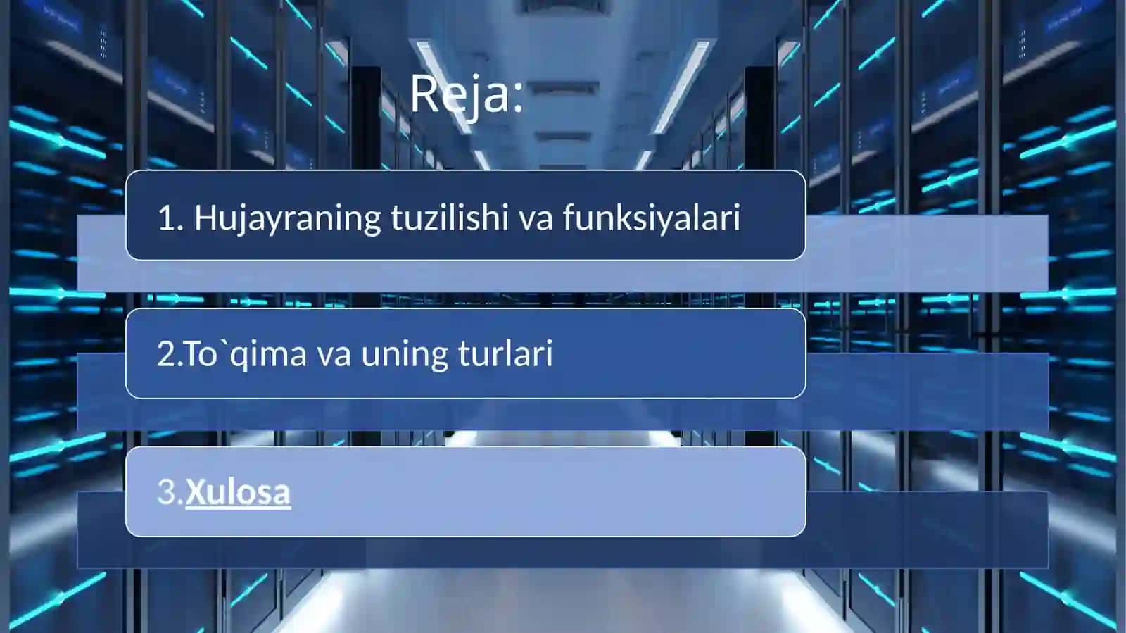 Biologiya hujayra, to`qima haqida ma`lumot 2