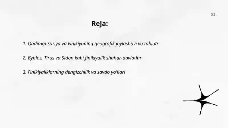 Qadimgi Suriya va Finikiya 2