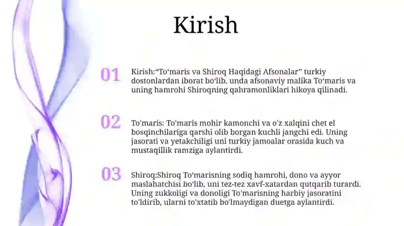 To'Maris Va Shiroq Haqidagi Afsonalar 2