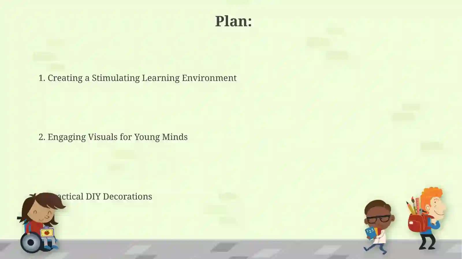Creating classroom decorations and visual aids for young learners 2