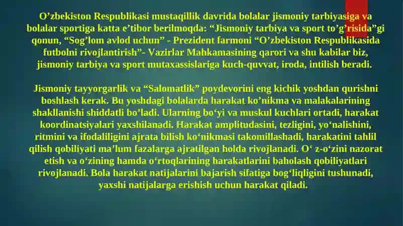 Sport bayramlarini tashkil qilish 2