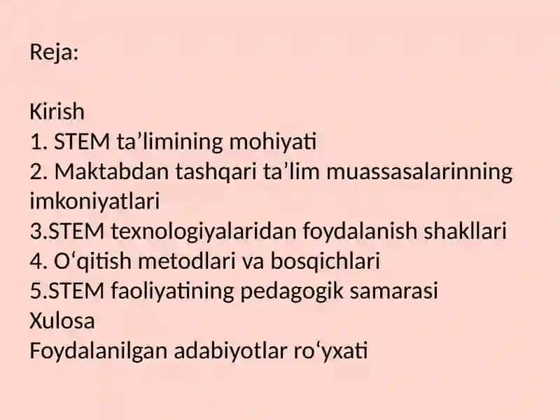 STEM texnologiyalari 2
