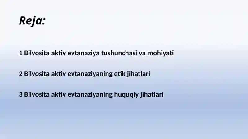 Bilvositaaktivevtanaziya holatlarining etik-huquqiy jihatlari 2